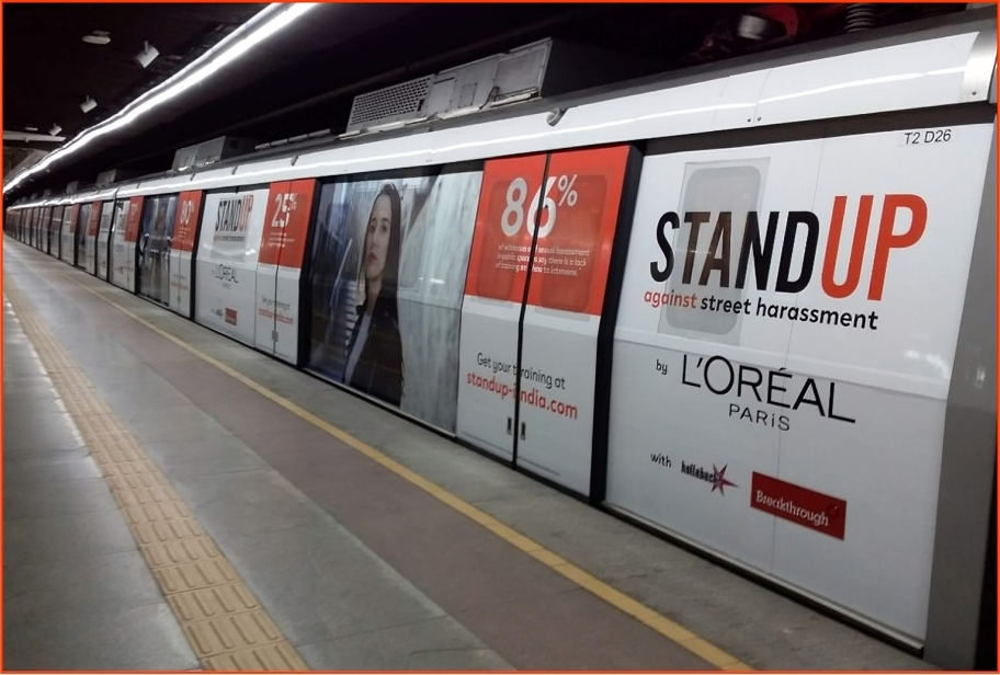 Bande Bharat Train Branding